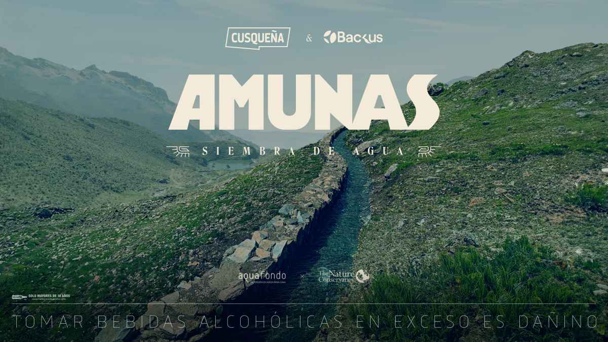 Portada de "Amunas, siembra de agua", nueva campaña de Cerveza Cusqueña y Publicis Perú