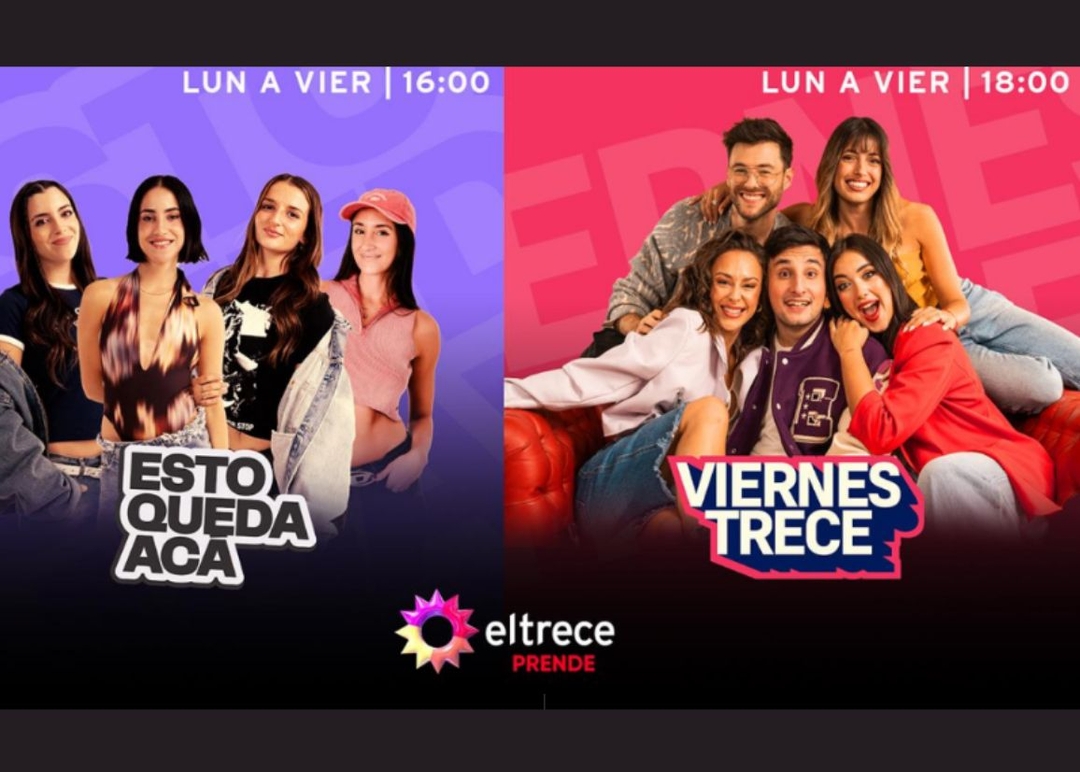 Portada de eltrece presenta una grilla renovada en stream