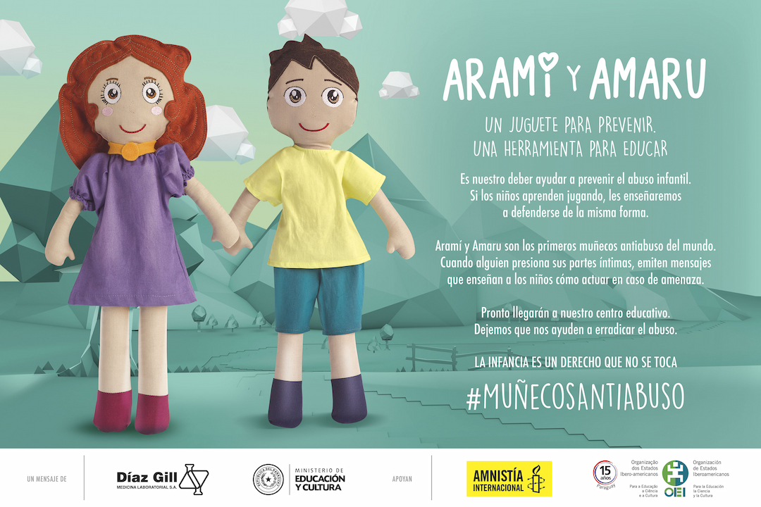 Portada de Presentan por el Día del Niño los primeros Muñecos Antiabuso, una iniciativa de la agencia Kausa