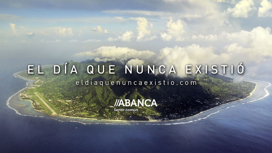 Portada de El viaje en el tiempo se hace realidad en la nueva campaña desarrollada por Shackleton para Abanca