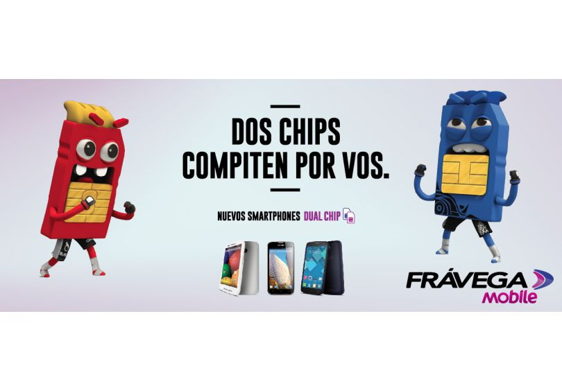Portada de Frávega Dual Chip, nueva campaña de Frávega