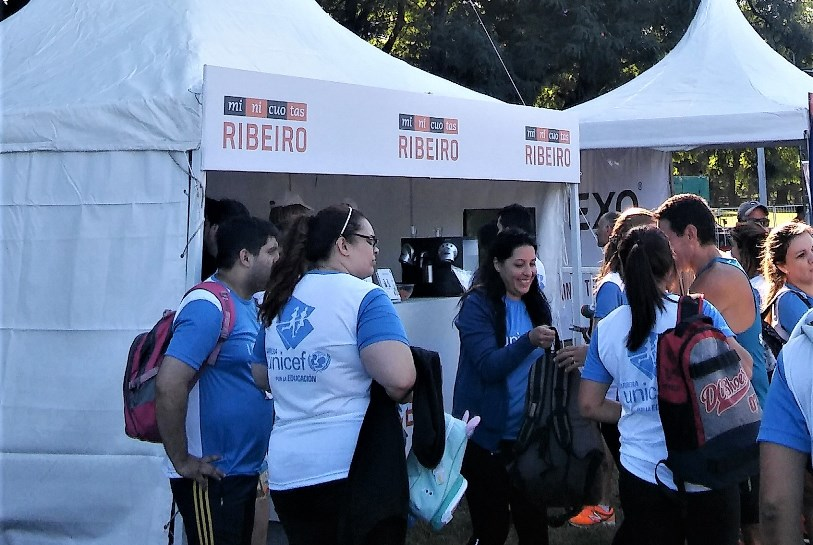 Portada de Ribeiro participó de la Carrera UNICEF por la Educación 2017
