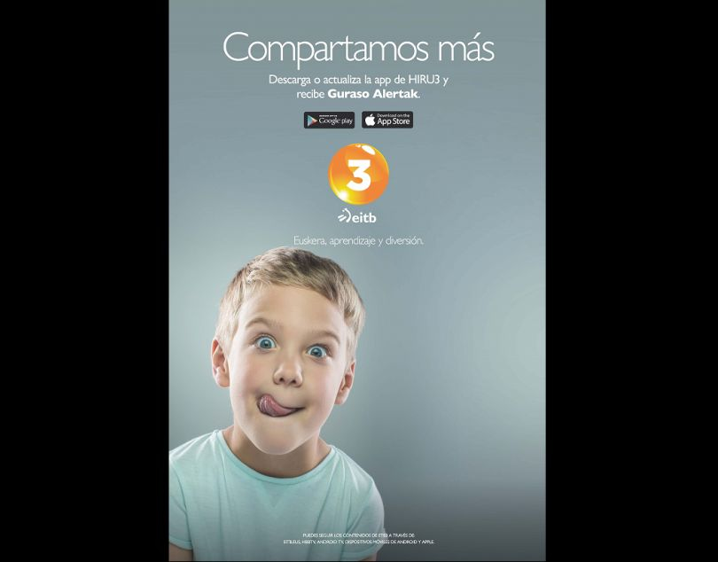 Portada de Eitb presenta "Guraso Alertak", con campaña de Dimensión