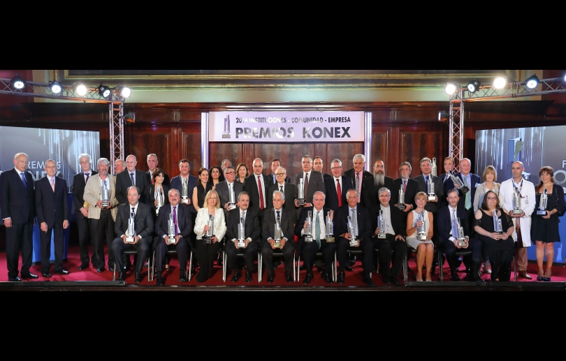 Portada de Se entregaron los Premios Konex 2018: Instituciones-Comunidad-Empresa