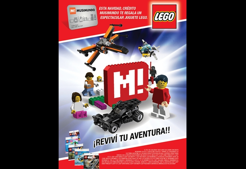 Portada de Arthur Newton realiza alianza estratégica entre Musimundo y Lego