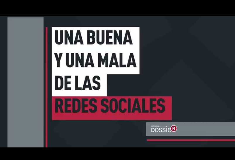 Portada de Dossier Micro Contents: Una buena y una mala de las redes sociales