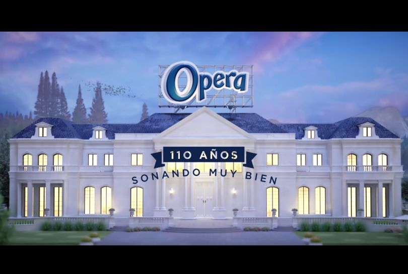 Portada de Con una serie de acciones y un nuevo comercial, Bagley rinde homenaje a los 110 años de Opera