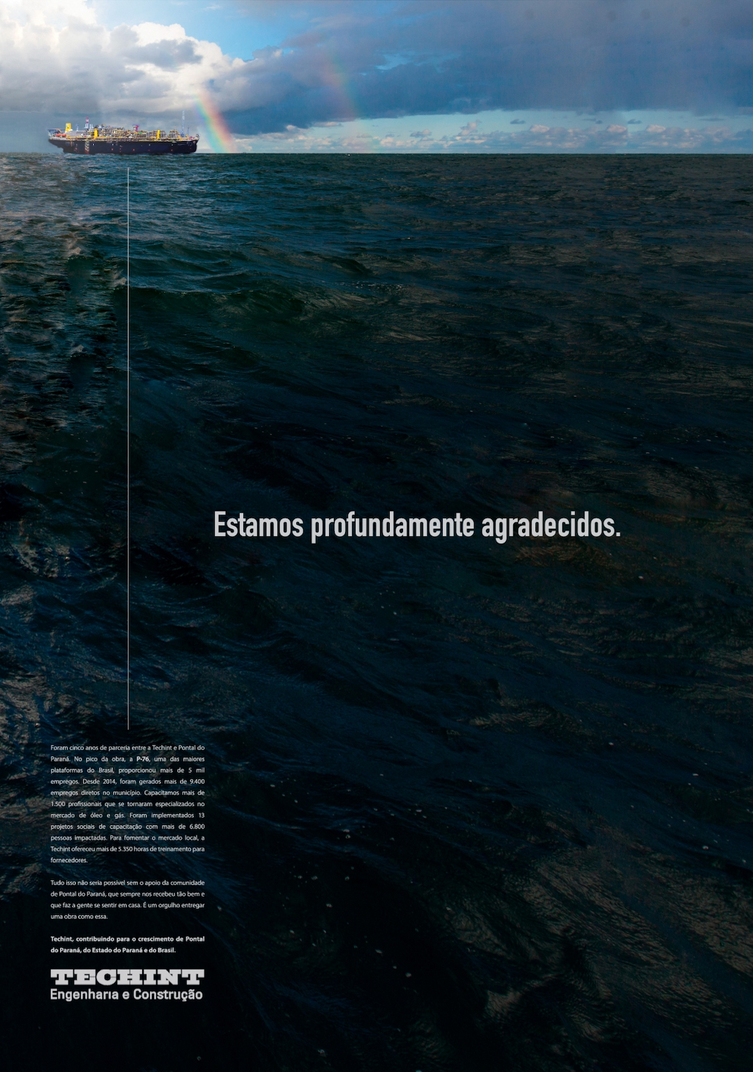 Portada de Onzevinteum presenta su primer trabajo para Techint