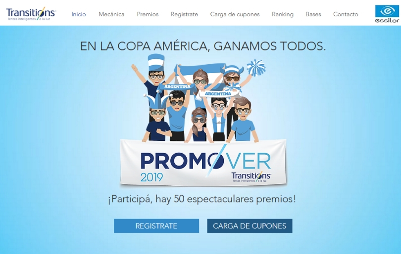 Portada de Hermida desarrolló una acción promocional para las lentes Essilor Transitions