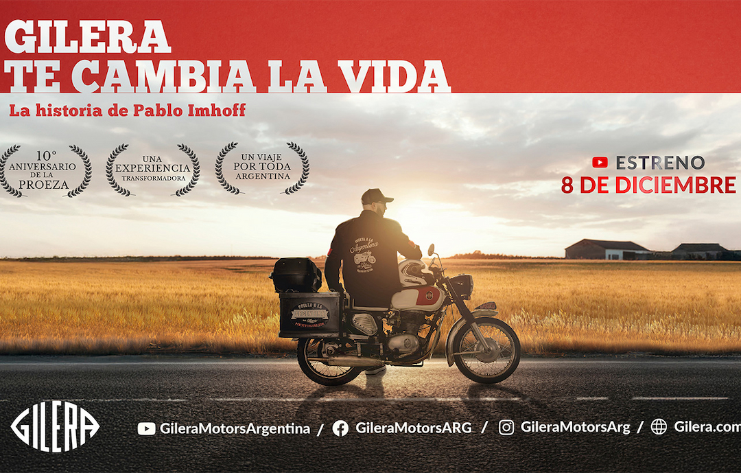 Portada de Gilera celebra 70 años de historia en Argentina con “Gilera te cambia la vida”