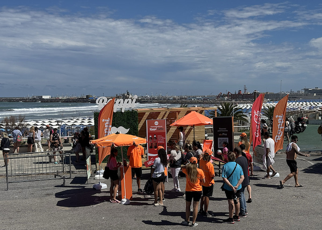 Portada de Llegó a Mar del Plata una nueva edición del Rappi Point