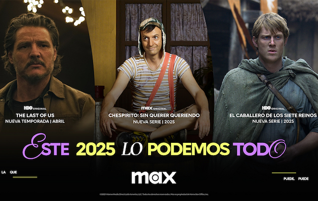 Portada de Max presenta los estrenos de 2025