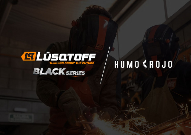 Portada de Humo Rojo comienza a trabajar con la línea Black Series de Lüsqtoff 