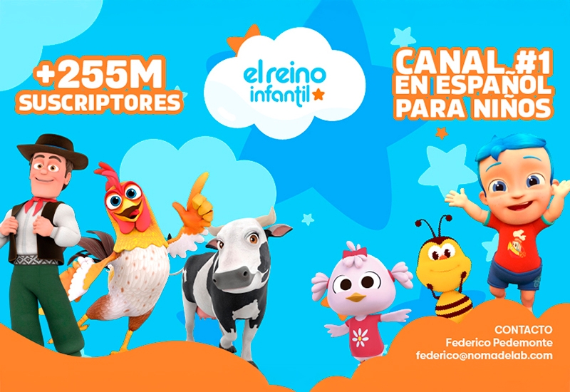 Portada de Novedades de El Reino Infantil