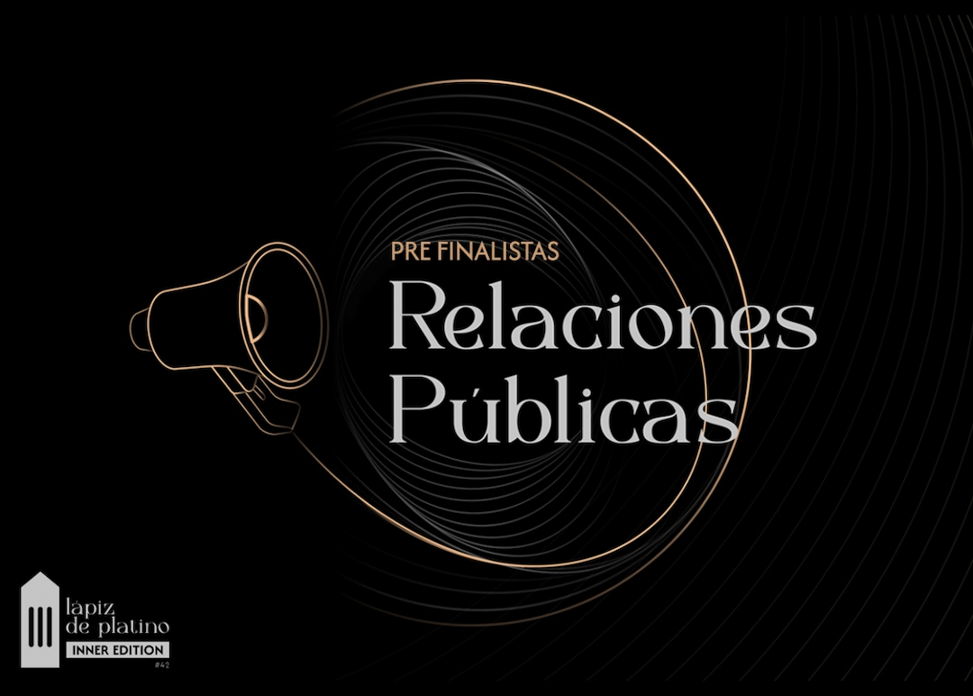 Portada de Los Pre Finalistas del Lápiz de Platino de RRPP