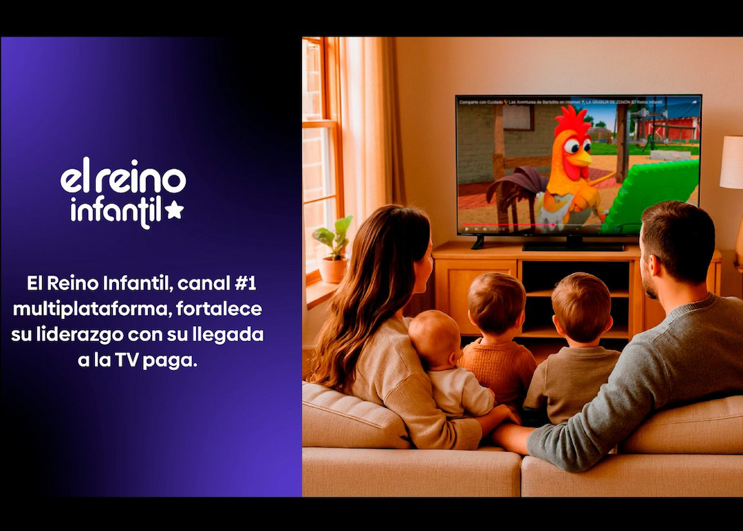 Portada de El Reino Infantil llega a la TV Paga latinoamericana