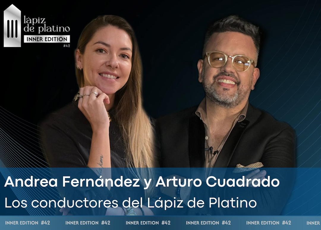 Portada de Andrea Fernández y Arturo Cuadrado: Los conductores del Lápiz de Platino Inner Edition