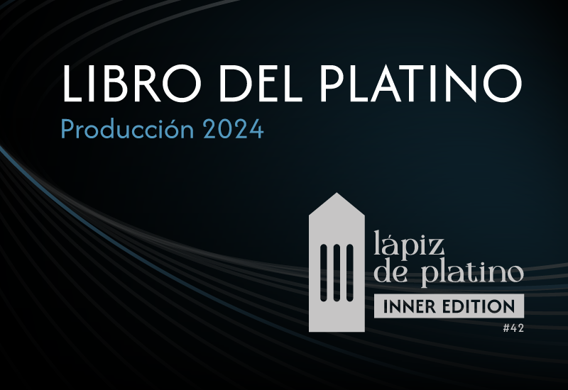 Portada de Ya salió el Libro del Lápiz de Platino Producción 2024, con todos los ganadores históricos, pre finalistas y jurados 