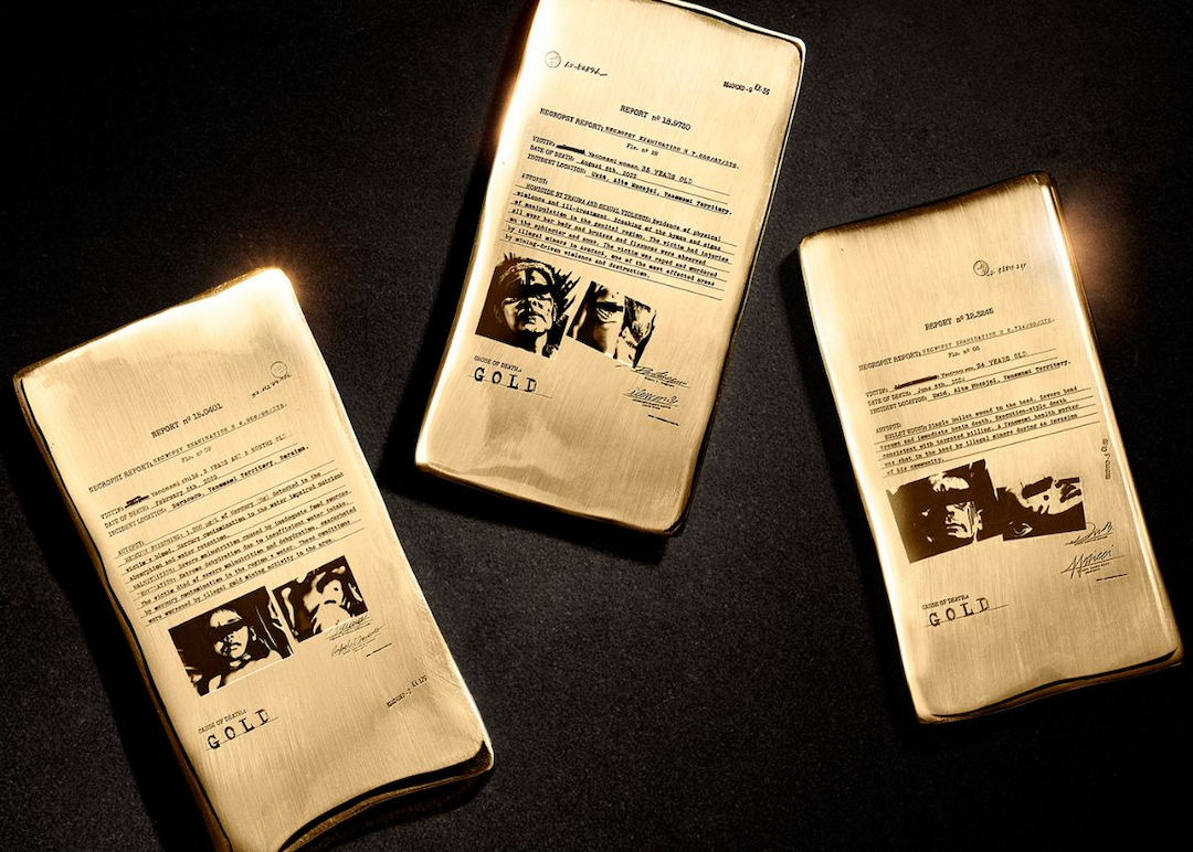 Portada de Estreno / Brasil: DM9 convierte lingotes de oro para denunciar la minería ilegal