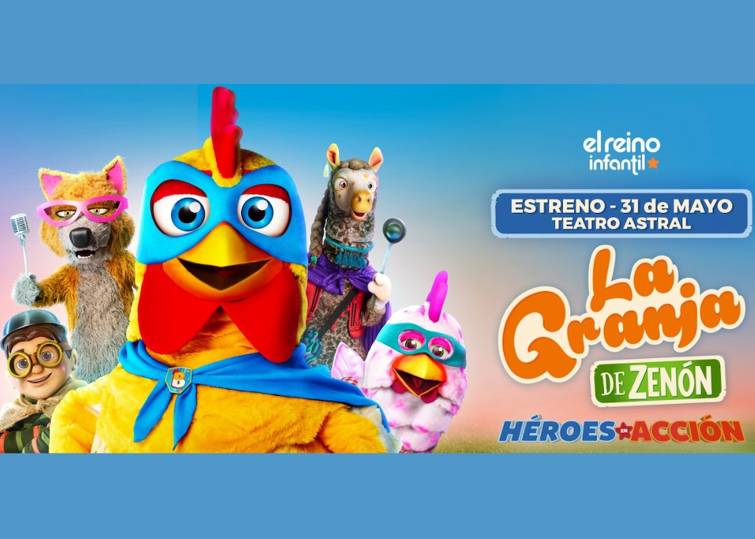 Portada de El Reino Infantil estrena en Buenos  Aires  “Héroes en acción”