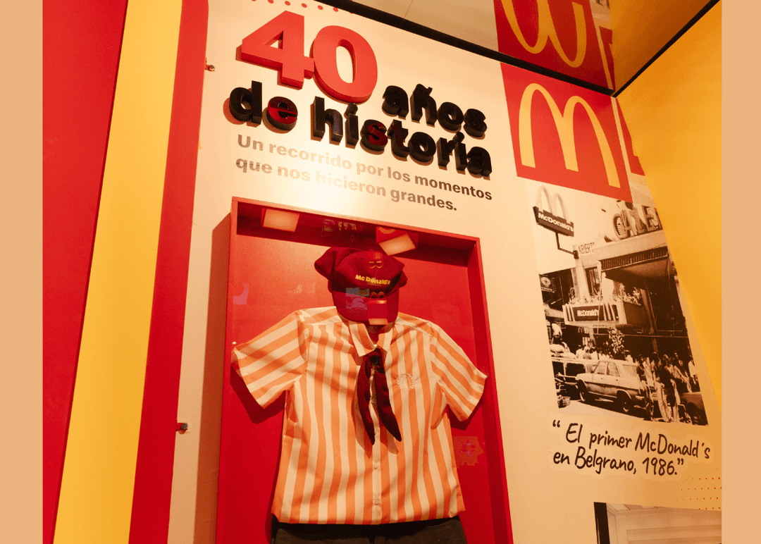 Portada de McDonald’s celebra 40 años en Argentina con un espacio que invita a reencontrarse con su historia