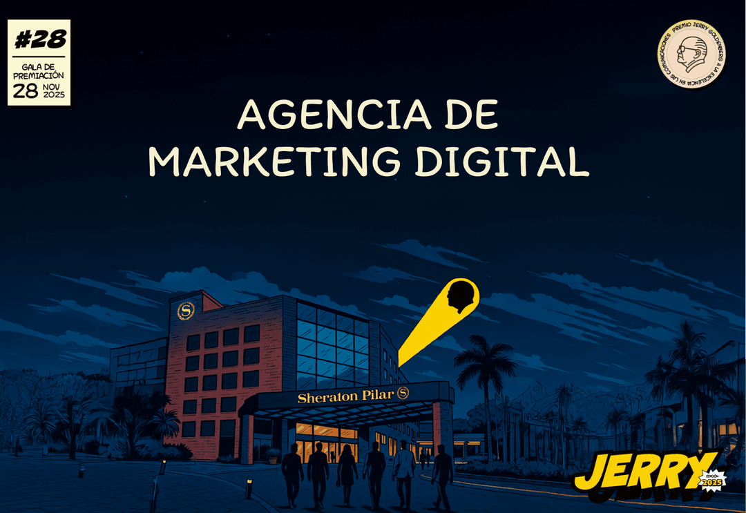 Portada de Premios Jerry 2025 - Agencia de Marketing Digital