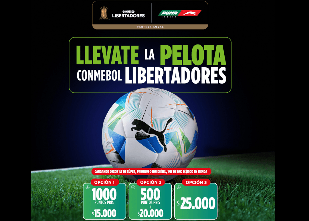 Portada de Con Puma y CONMEBOL Libertadores dan la pelota oficial 
