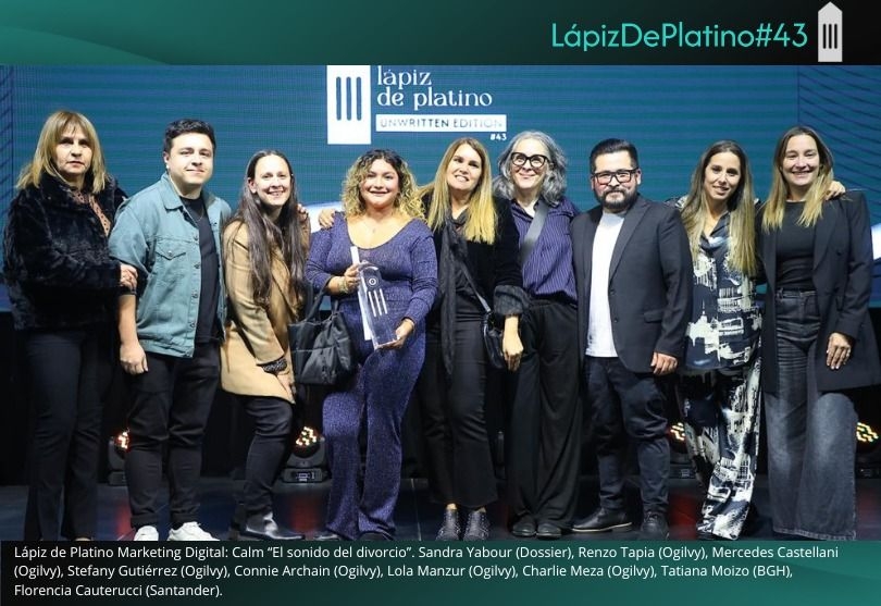 Portada de El Lápiz de Platino de Marketing Digital fue para Calm y Ogilvy