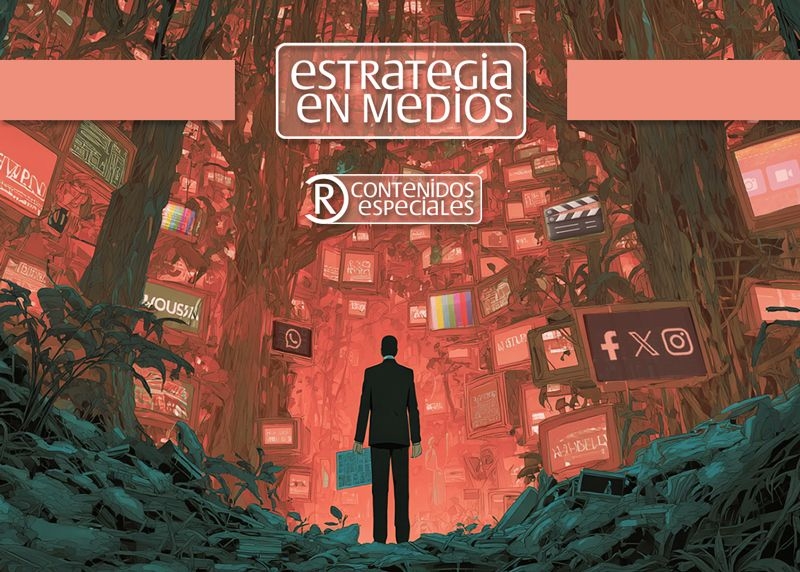 Portada de Ya salió ESTRATEGIA EN MEDIOS 2025, la guía en un mundo de audiencias fragmentadas