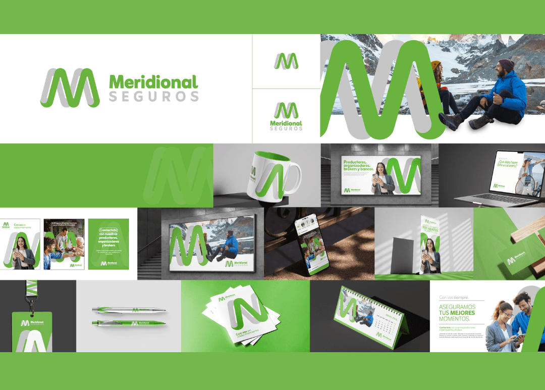 Portada de Jean Jacket Agency creó la nueva identidad visual de Meridional Seguros