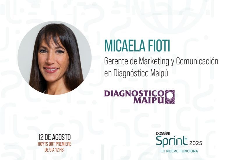 Portada de Micaela Fioti en Dossier Sprint 2025