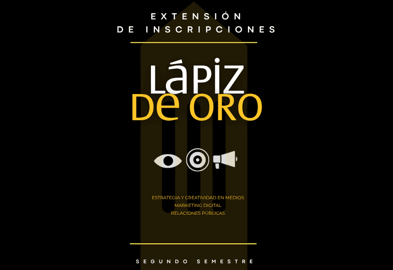 Portada de LÁPIZ DE ORO: EXTENSIÓN DE INSCRIPCIÓN