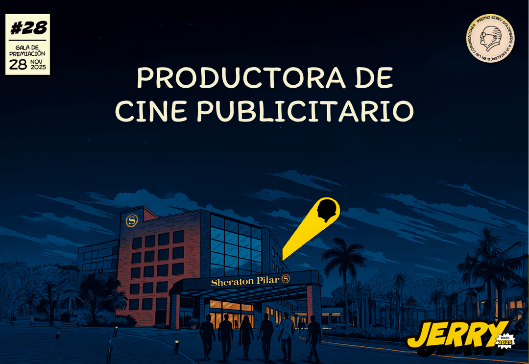 Portada de Premios Jerry 2025 - Productora de Cine Publicitario