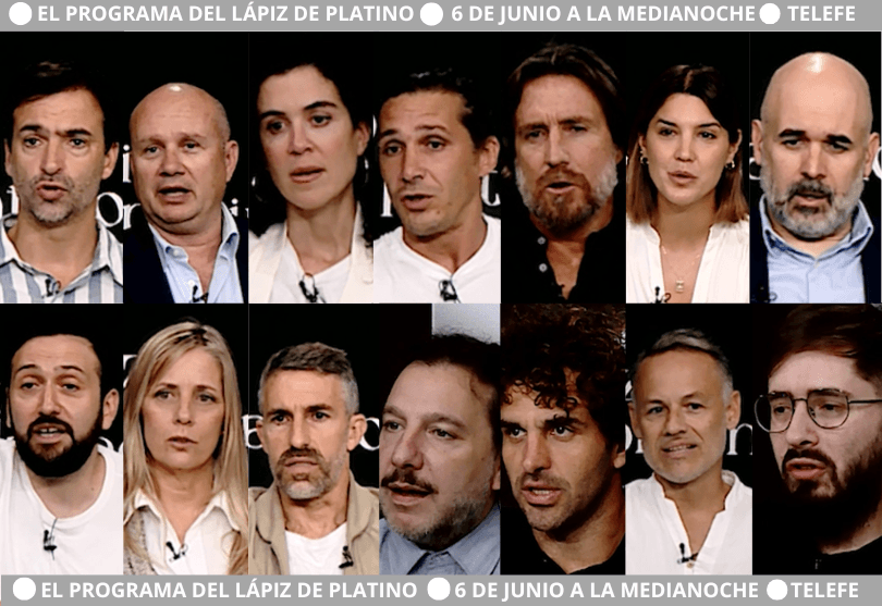 Portada de "La Noche del Lápiz de Platino" se verá por Telefe