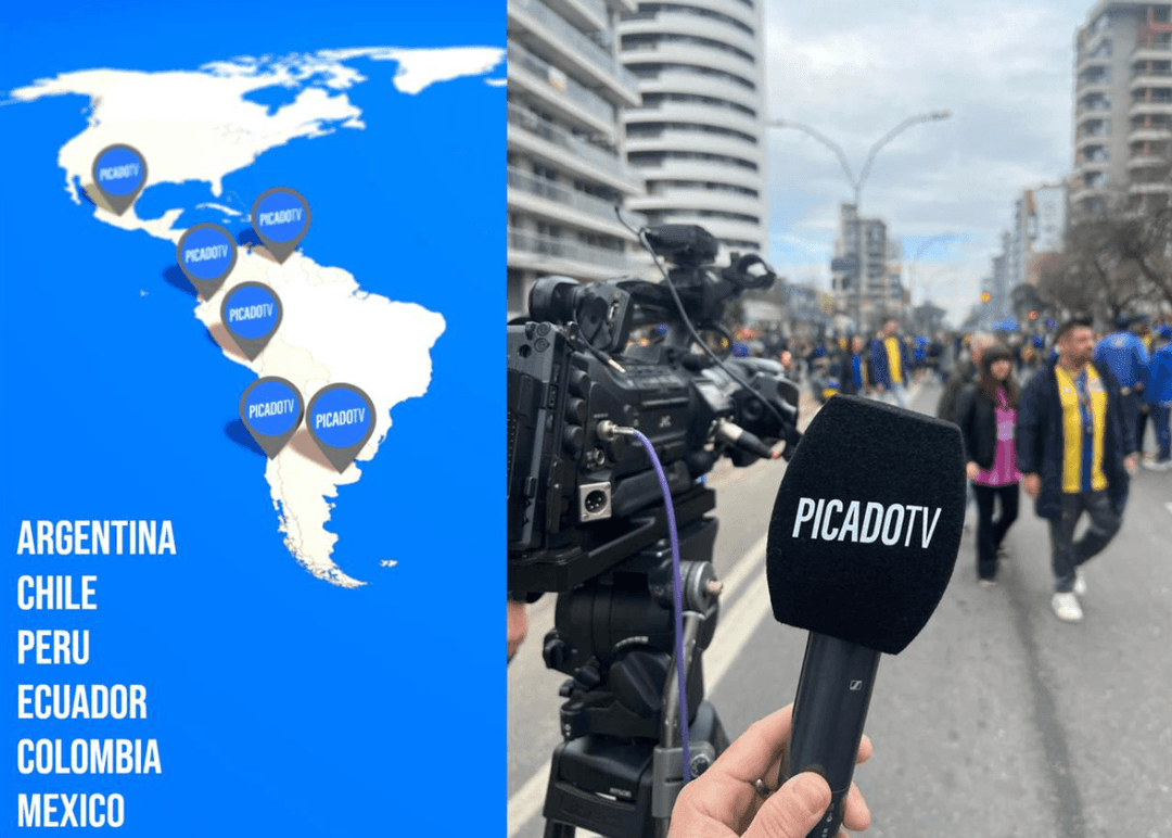 Portada de Picado TV se expande en Chile, México, Colombia, Perú y Ecuador 