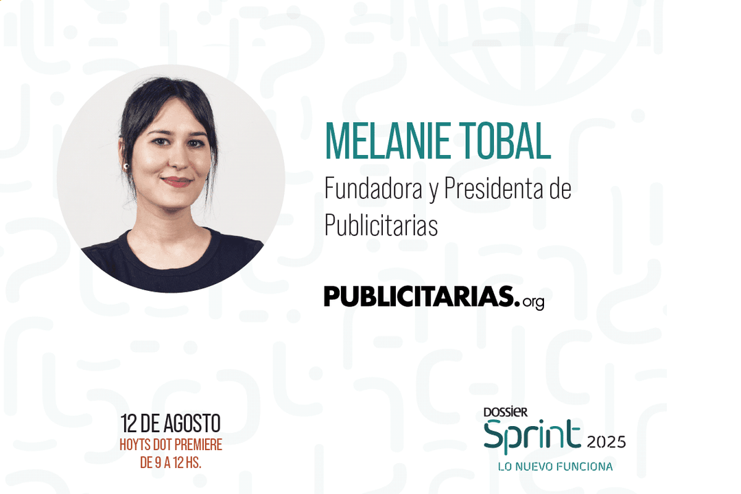Portada de Melanie Tobal en Dossier Sprint 2025