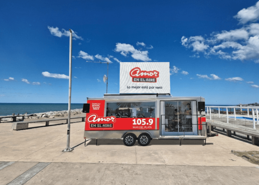 Portada de El Radio Truck de Amor en el Aire llega a Mar del Plata