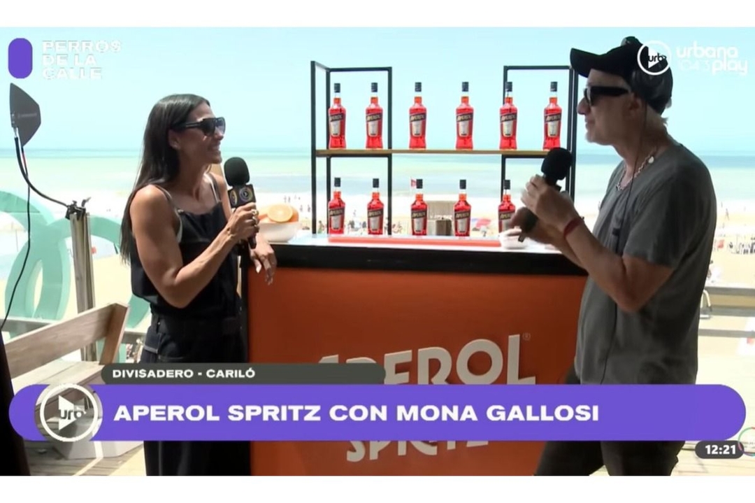 Portada de Urbana Play y Aperol en el verano de la Costa Atlántica