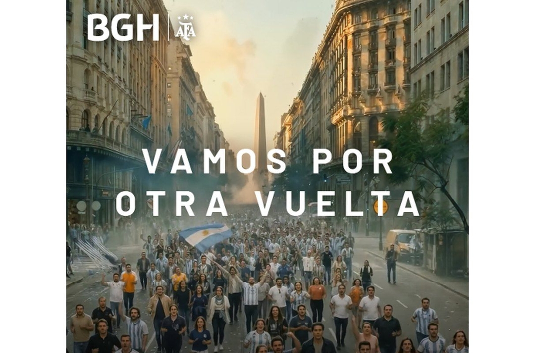 Portada de Estreno: “Vamos por otra vuelta”, la nueva campaña de BGH por la Copa del Mundo creada 100% con inteligencia artificial