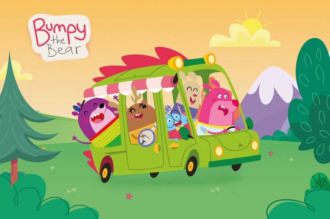 Portada de Spiritum Entertainment presentó a "Bumpy, the Bear" 