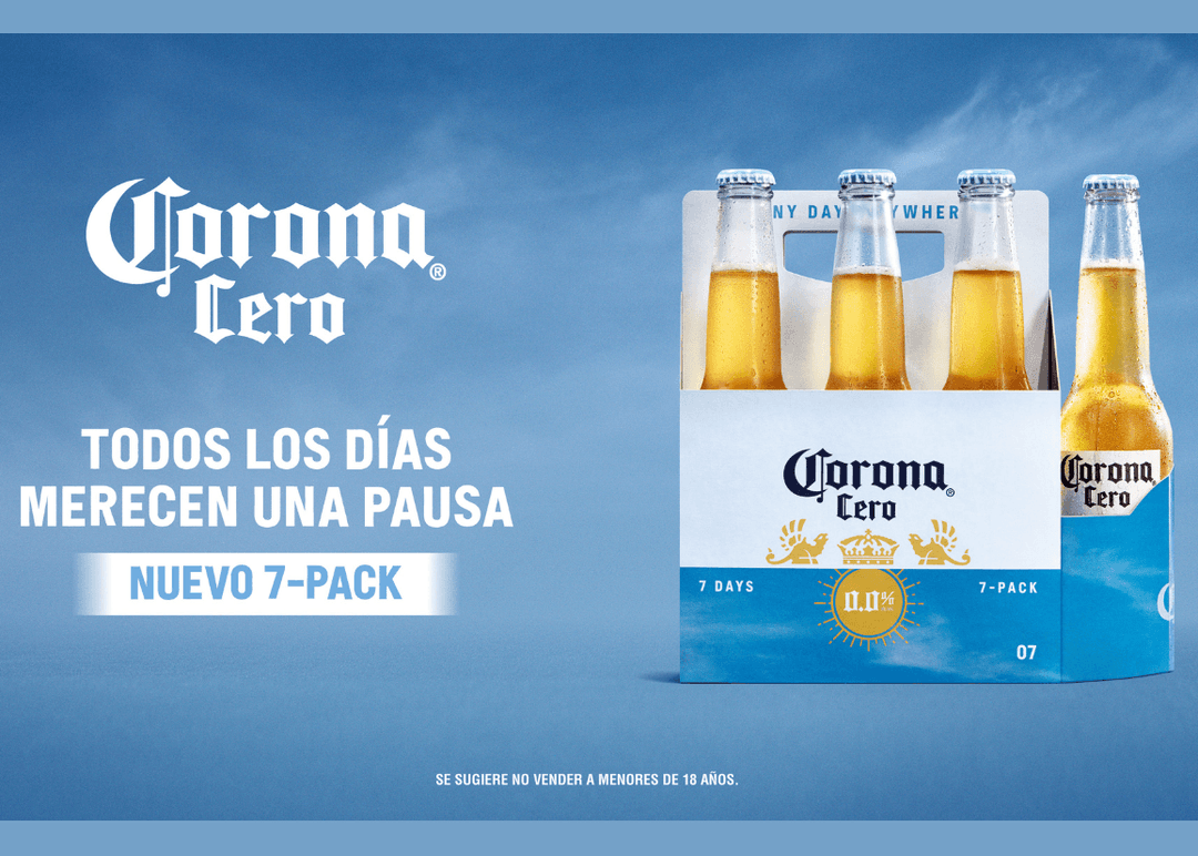 Portada de Corona Cero presenta siete días, siete oportunidades para relajarse