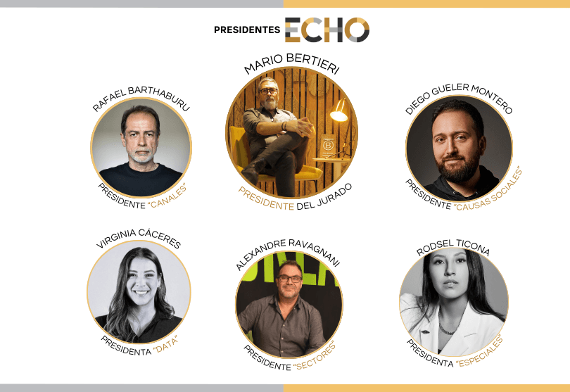 Portada de Echo Latam presenta a los Presidentes de los Grupos de Categorías