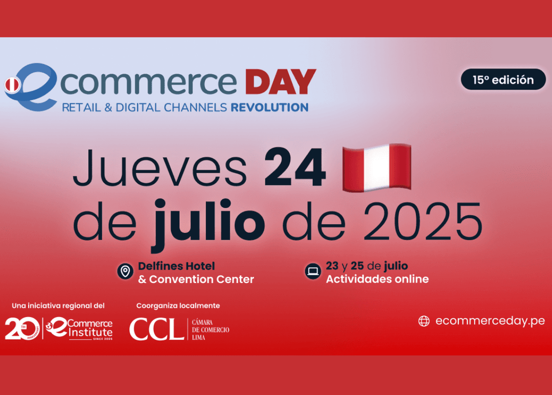 Portada de Llega el eCommerce Day Perú 