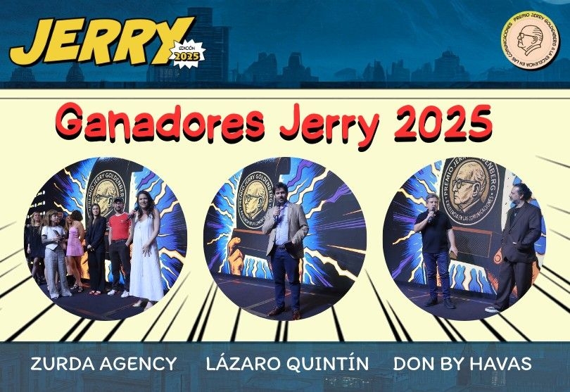 Portada de Hablan los ganadores del Jerry 2025: Zurda Agency, Lázaro Quintín, Gabriel Huici y Sergio Paoletta de Don by Havas
