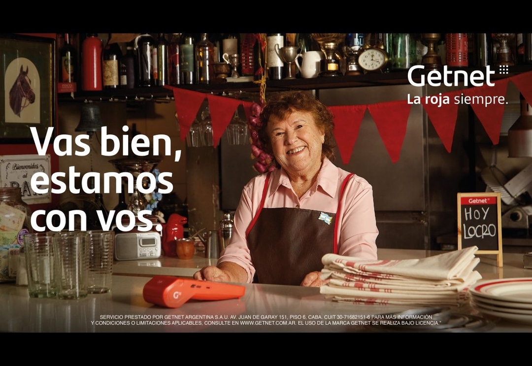 Portada de Junto a Cuatro Coronas, Getnet presenta su nueva campaña: “Vas bien, estamos con vos”