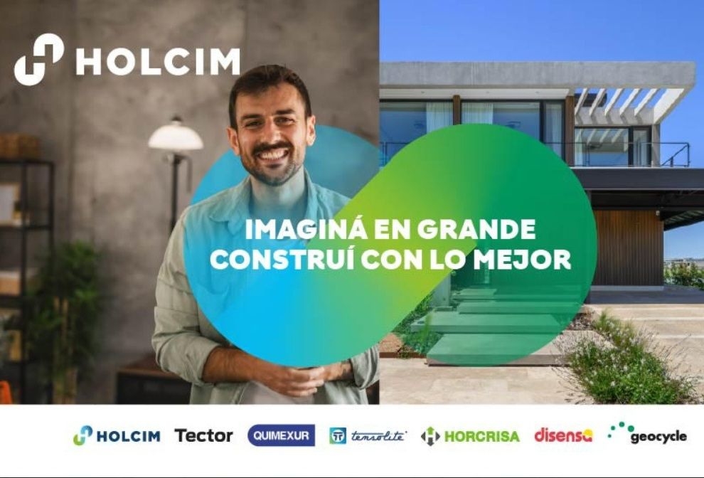 Portada de “Imaginá en grande, construí con lo mejor”: la nueva campaña de Holcim para impulsar una construcción más sostenible