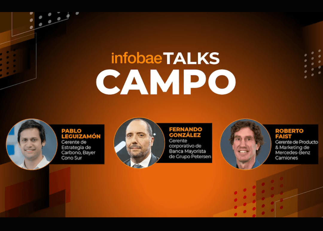 Portada de Infobae Talks Campo, un nuevo episodio del ciclo conducido por Agostina Scioli