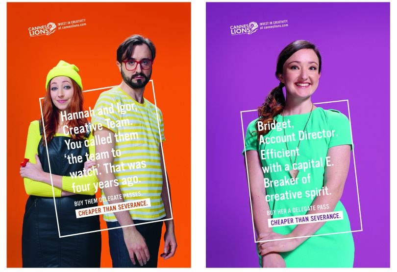 Portada de Campaña para Cannes Lions creada por McCann Londres