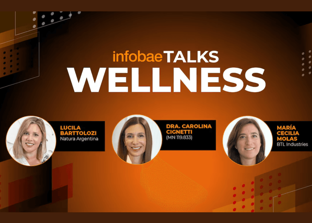 Portada de Infobae Talks Wellnes, un nuevo capítulo del ciclo conducido por Agostina Scioli