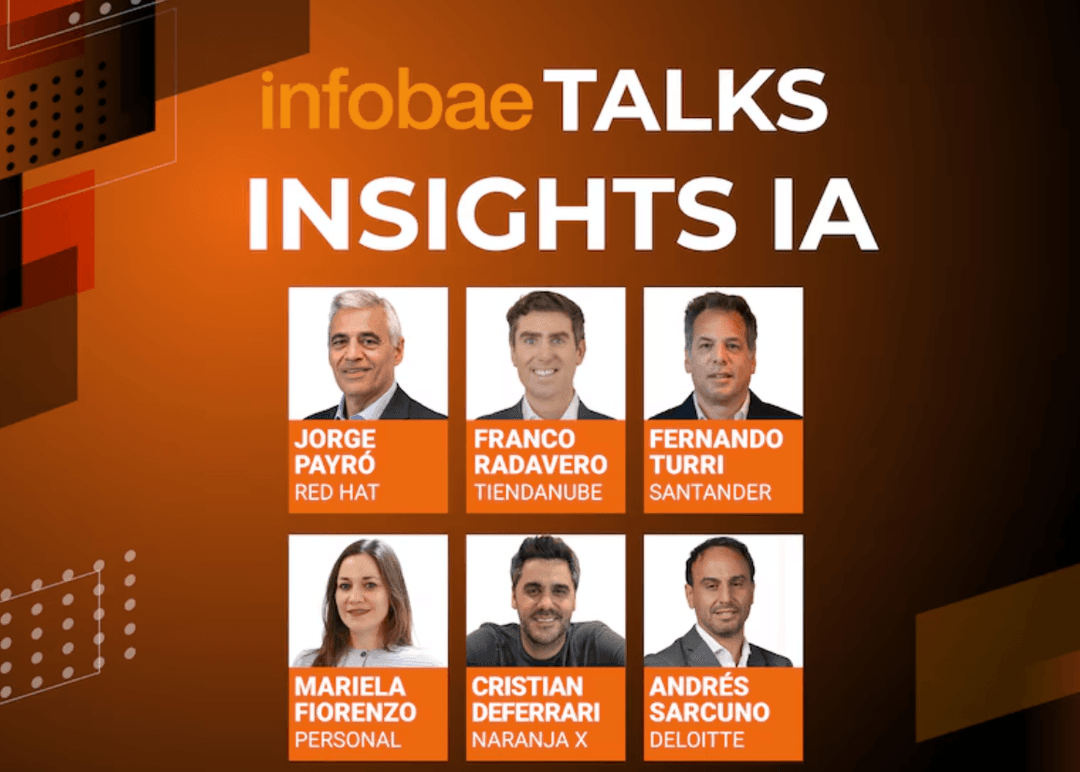 Portada de Infobae Talks Insights IA: de la automatización a los agentes autónomos, qué cambia en las empresas